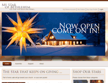 Tablet Screenshot of mystarofbethlehem.com